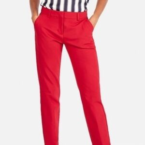 Express Vibrant Red Columnist Pant